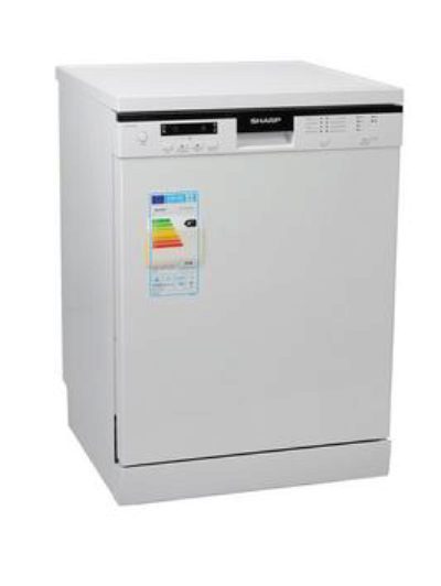 Sharp Qw-T21F472W 12-Place Dishwasher - White Sharp Qw-T21F472W 12-Place Dishwasher - White